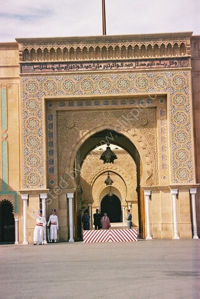 Main Entrance, Royal Palace, Casablanca